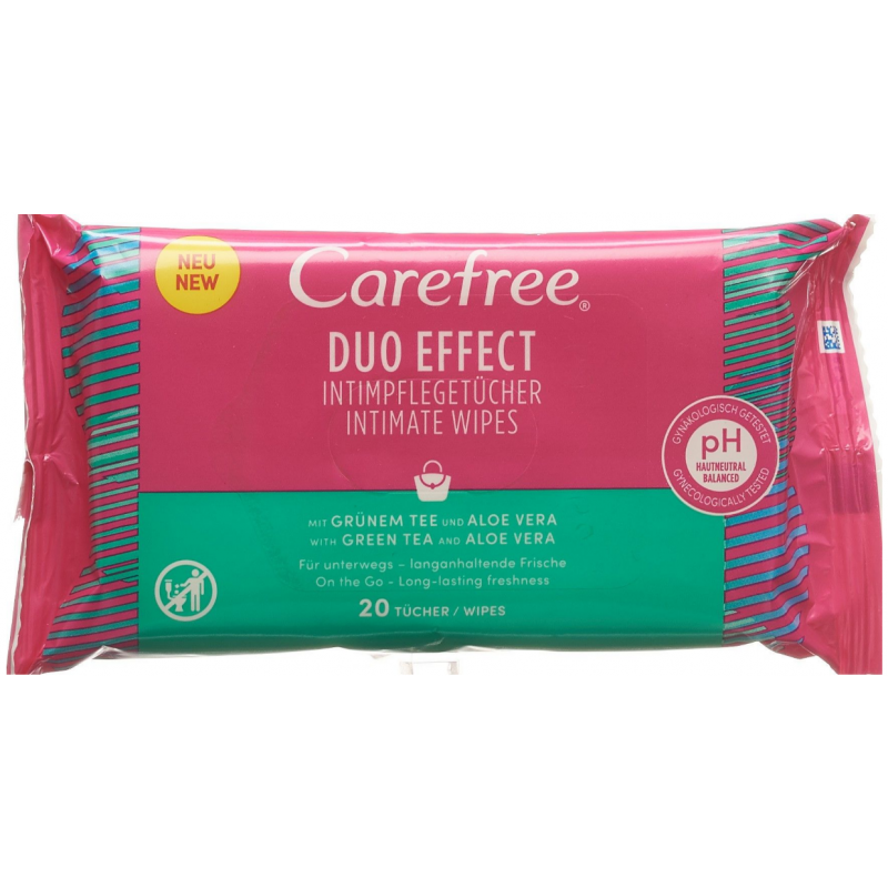 J&J C-FREE 6302 G\TEA ALOE WIPES 20S - Makkah Pharmacy