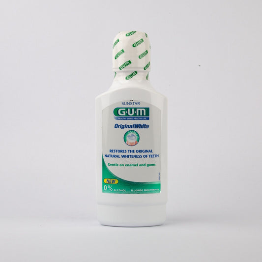 G.U.M Original White Mouthrinse, 300ml - Makkah Pharmacy