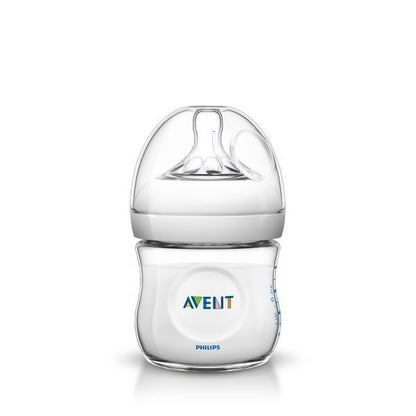 Philips Avent Natural 125ml Plastic Feeding Bottle (0+ Months), 1 Piece - Makkah Pharmacy