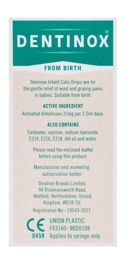Dentinox Infant Colic Drops, 100ml - Makkah Pharmacy