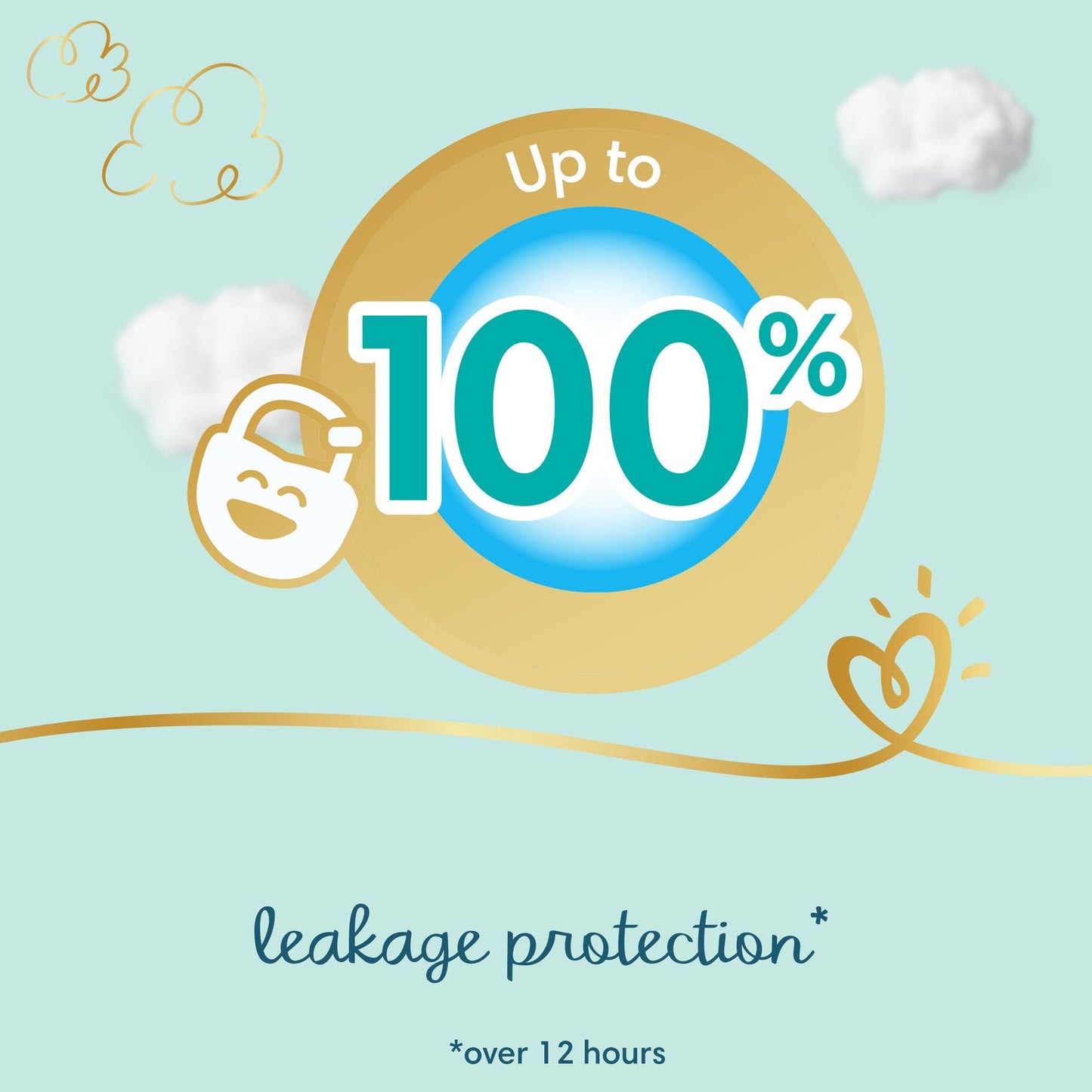 Pampers Premium Care Taped Baby Diapers, Size 4, 9-14kg, 66 Diapers