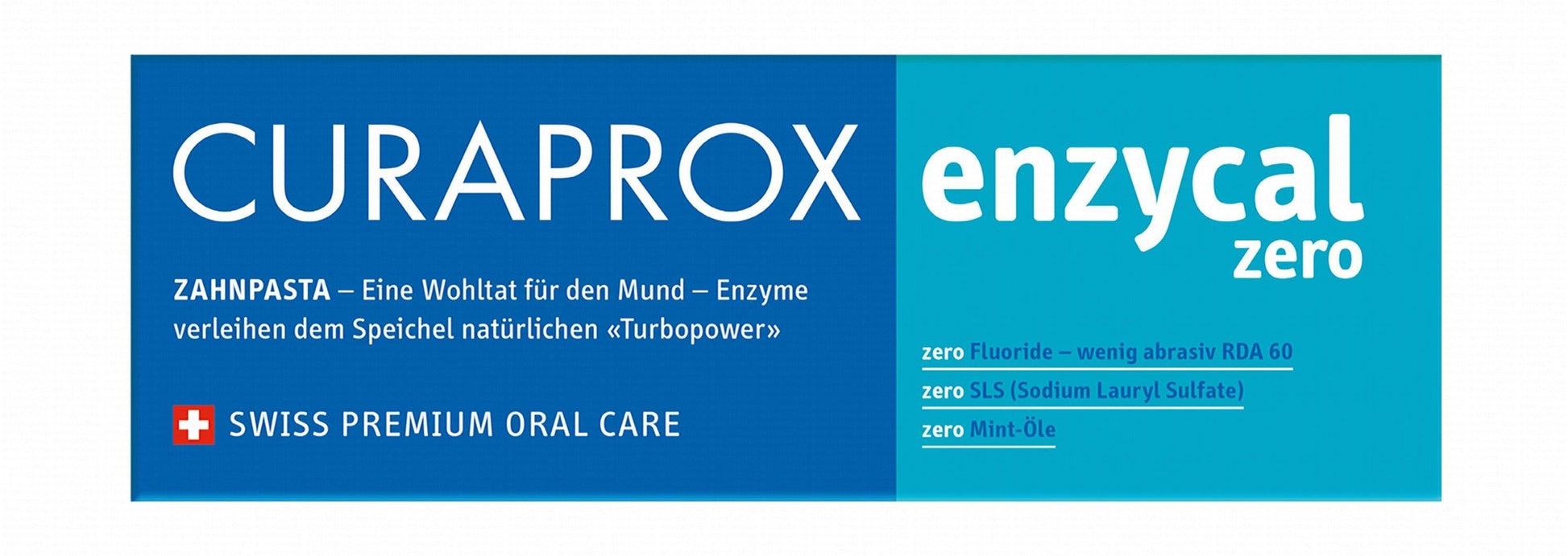 Curaprox Enzycal Zero Toothpaste, 75ml - Makkah Pharmacy