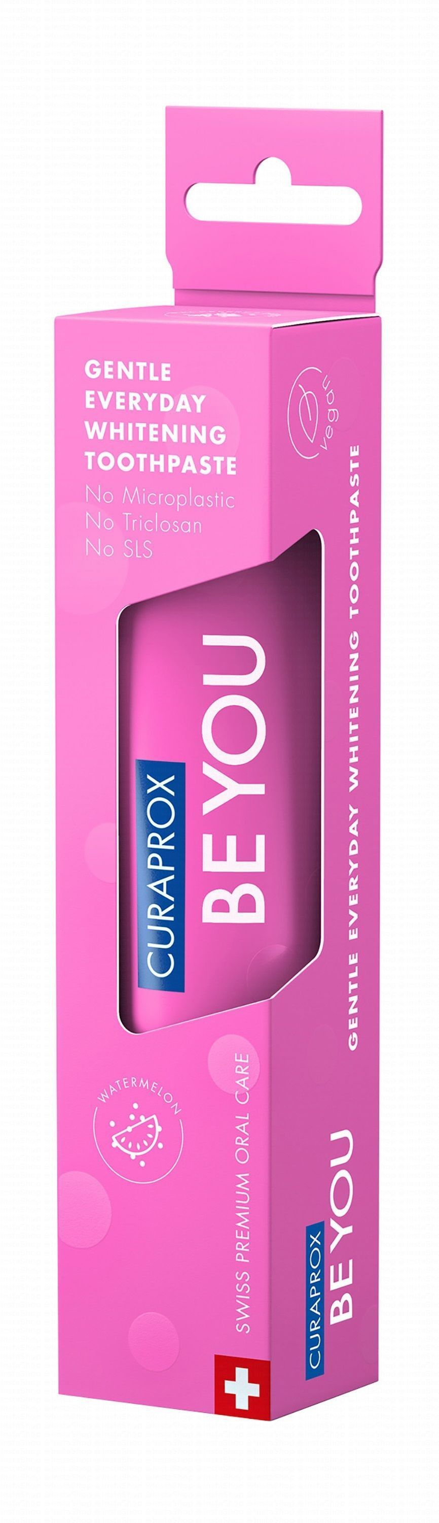Curaprox Be You Everyday Whitening Toothpaste Watermelon Flavor, 60ml - Makkah Pharmacy