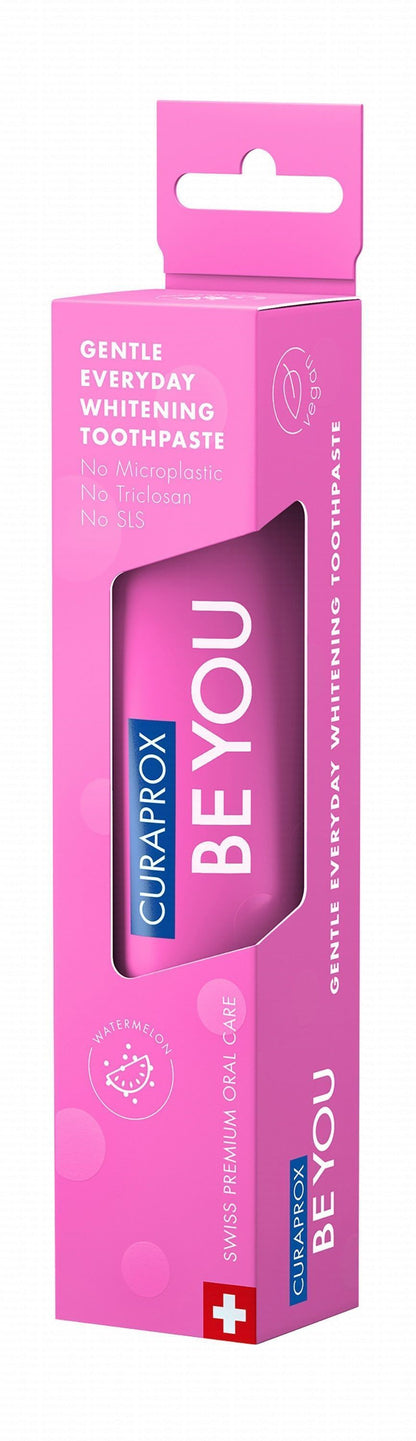 Curaprox Be You Everyday Whitening Toothpaste Watermelon Flavor, 60ml - Makkah Pharmacy