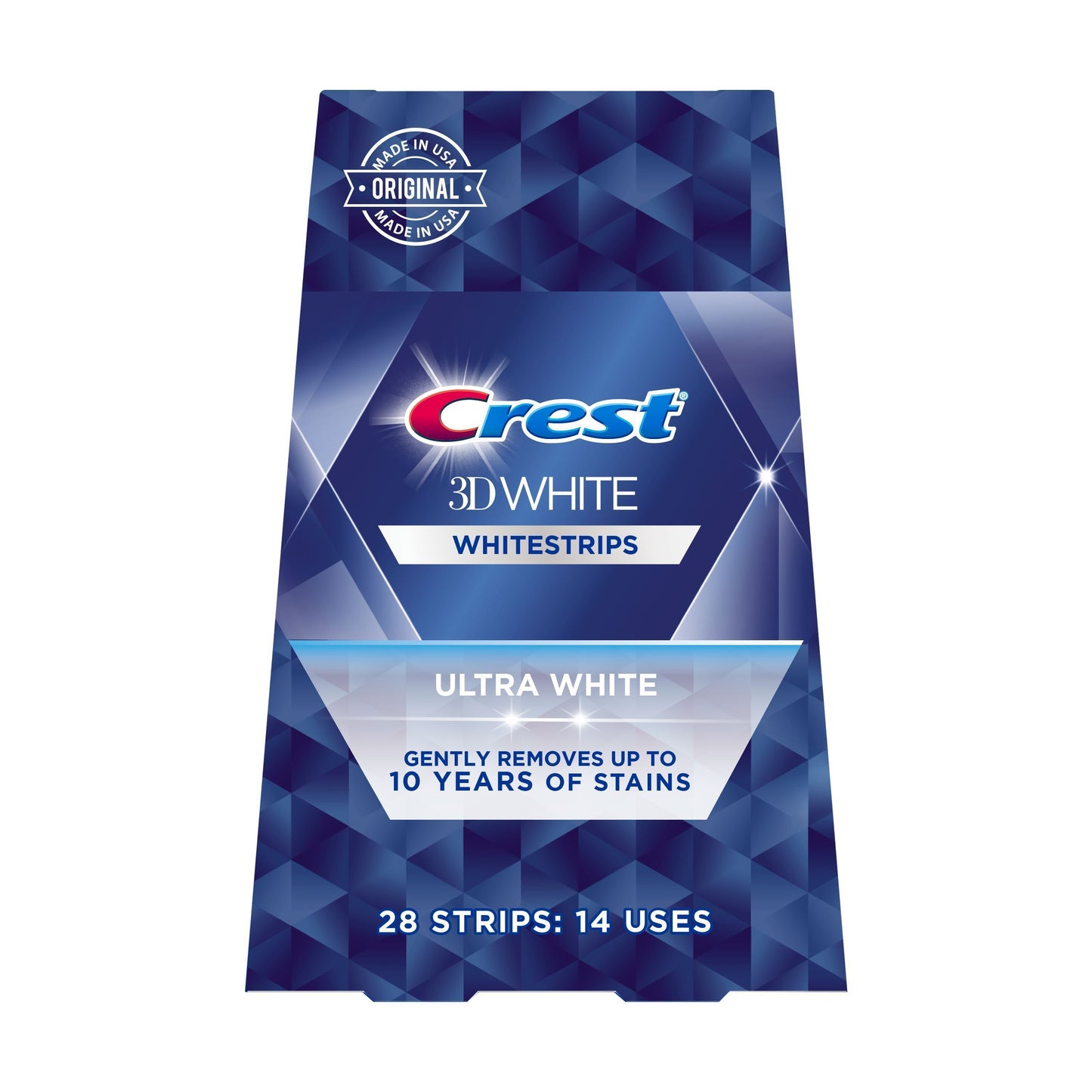 Crest 3D White Ultra White Dental Strips, 28 Pieces - Makkah Pharmacy