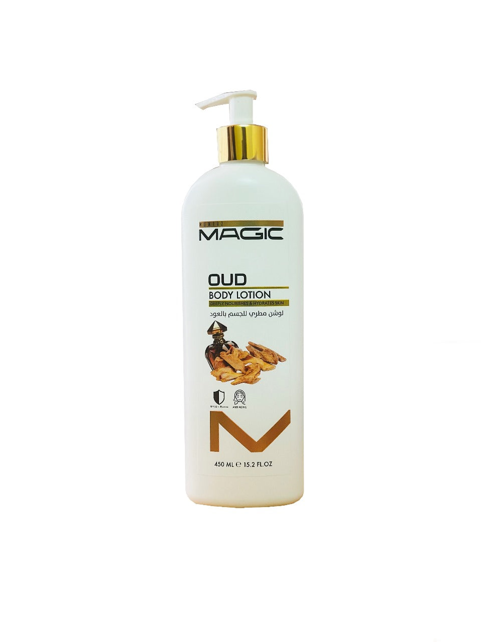 Mumtaz Magic Oud Body Lotion, 450ml