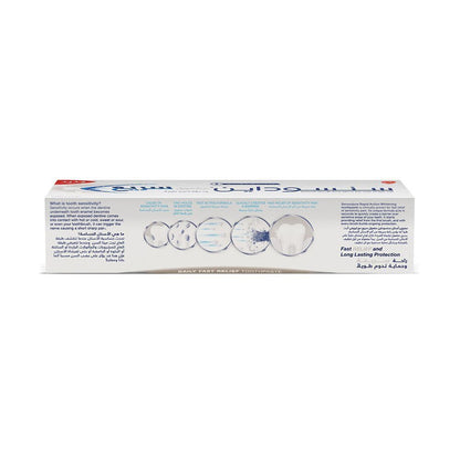 Sensodyne Rapid Action Whitening Toothpaste, 75ml - Makkah Pharmacy
