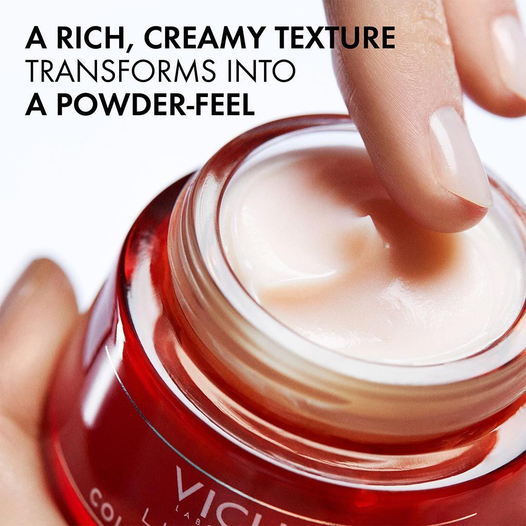 Vichy Liftactiv Collagen Specialist Day Cream Anti Aging Face Moisturizer, 50ml - Makkah Pharmacy