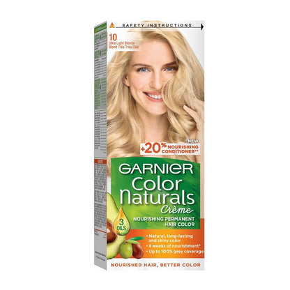Garnier Color Naturals Hair Color - 10 Ultra Light Blonde - Makkah Pharmacy