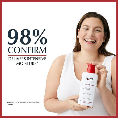 Eucerin Moisturizing Body Lotion for Dry & Sensitive Skin pH 5, 400ml - Makkah Pharmacy