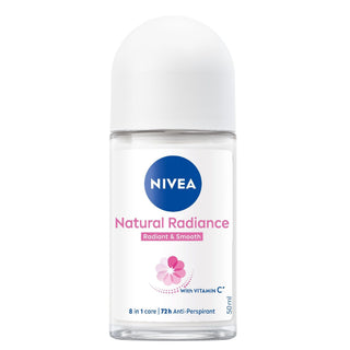 Nivea 48h Protection Natural Radiance Antiperspirant Roll-on for Women, 50ml - Makkah Pharmacy