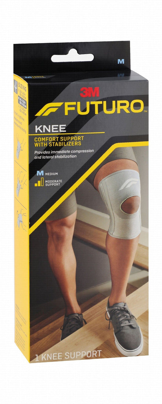 Futuro Medium Knee Support with Open Patella (36.8-43.2cm), 1 Piece - Makkah Pharmacy