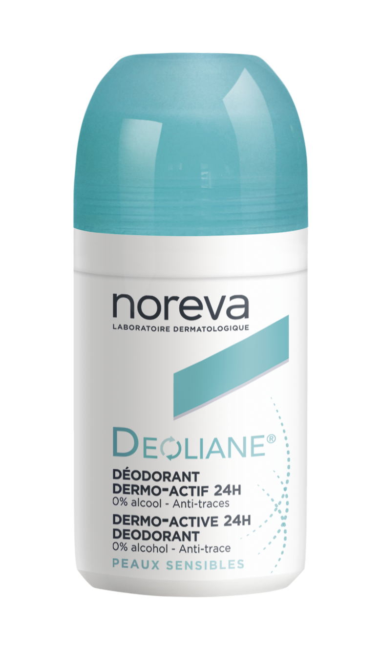 Noreva Deoliane 24H Dermo-Active Deodorant Roll-On, 50ml - Makkah Pharmacy