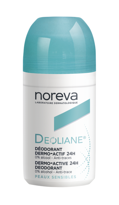Noreva Deoliane 24H Dermo-Active Deodorant Roll-On, 50ml - Makkah Pharmacy