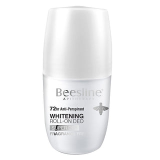 Beesline Super Dry 4in1 72H Whitening & Antiperspirant Roll-On , 50ml - Makkah Pharmacy