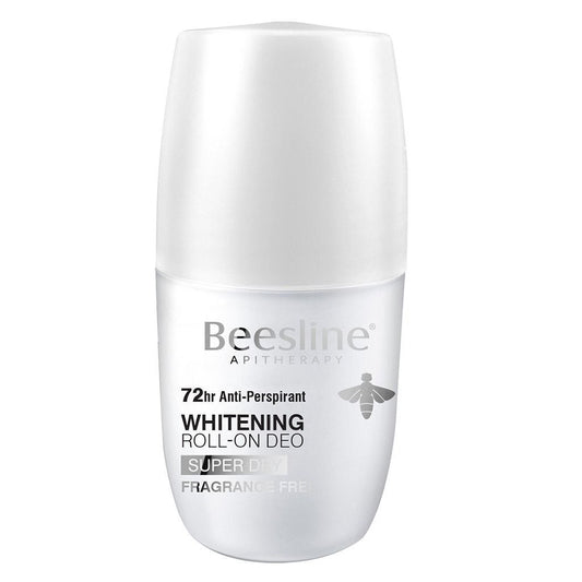 Beesline Super Dry 4in1 72H Whitening & Antiperspirant Roll-On , 50ml - Makkah Pharmacy