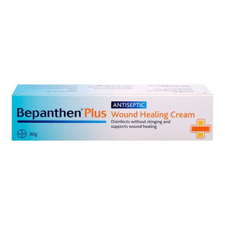 Bepanthen Plus Antiseptic Wound Healing Cream, 30g - Makkah Pharmacy