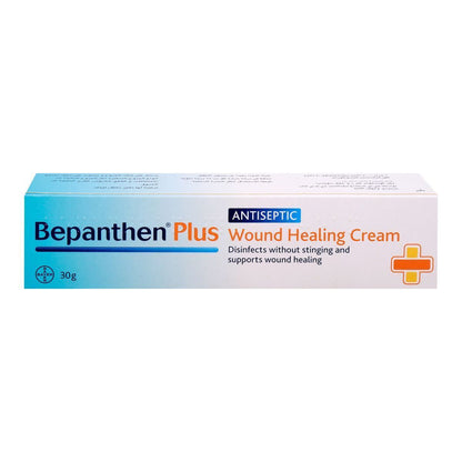 Bepanthen Plus Antiseptic Wound Healing Cream, 30g - Makkah Pharmacy