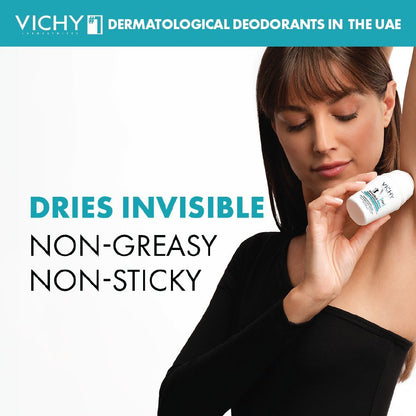 Vichy 72 Hours Invisible Resist Deodorant for Women, 50ml - Makkah Pharmacy