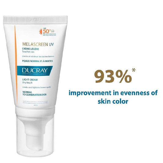 Ducray Melascreen Uv Light Cream Spf50+ 40 ML - Makkah Pharmacy