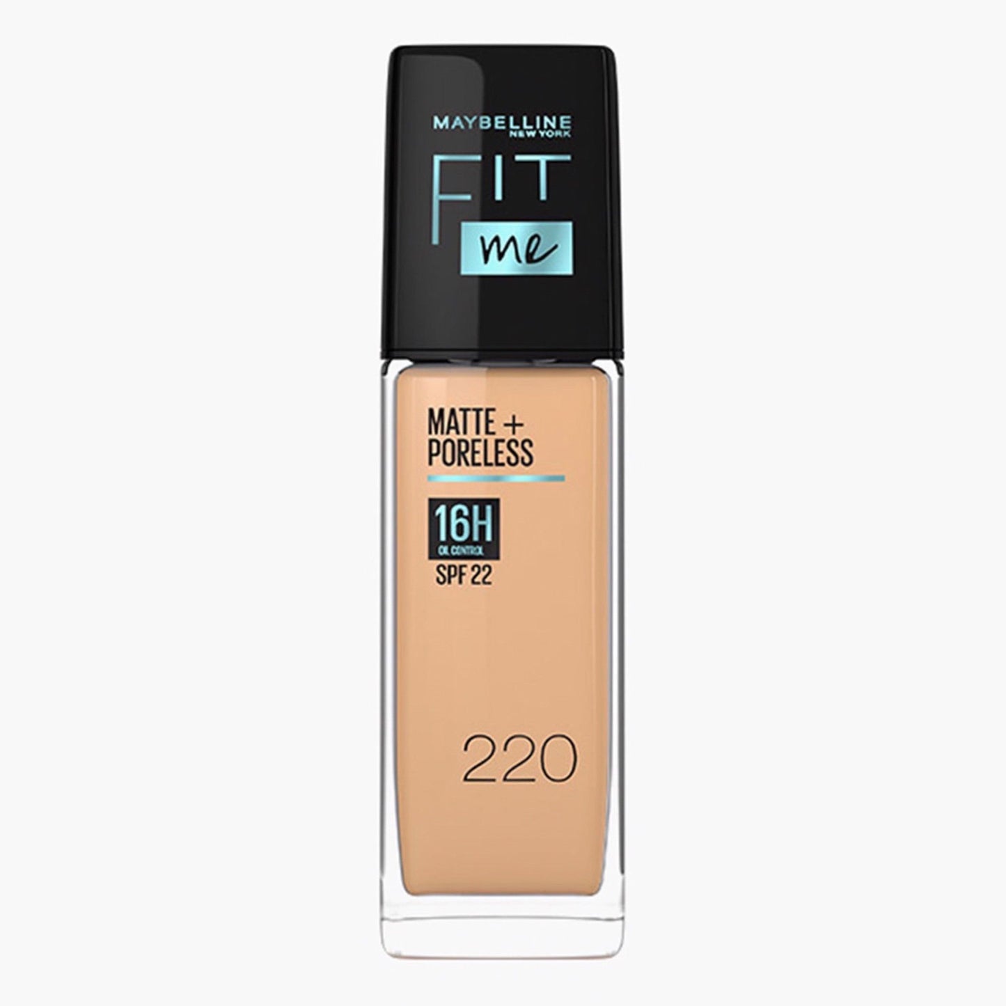 Maybelline Fit Me Matte Poreless Foundation SPF 22 Shade: 220 - Makkah Pharmacy