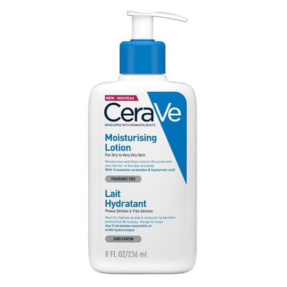 CeraVe Moisturizing Lotion for Normal to Dry Skin with Hyaluronic Acid, 236ml - Makkah Pharmacy