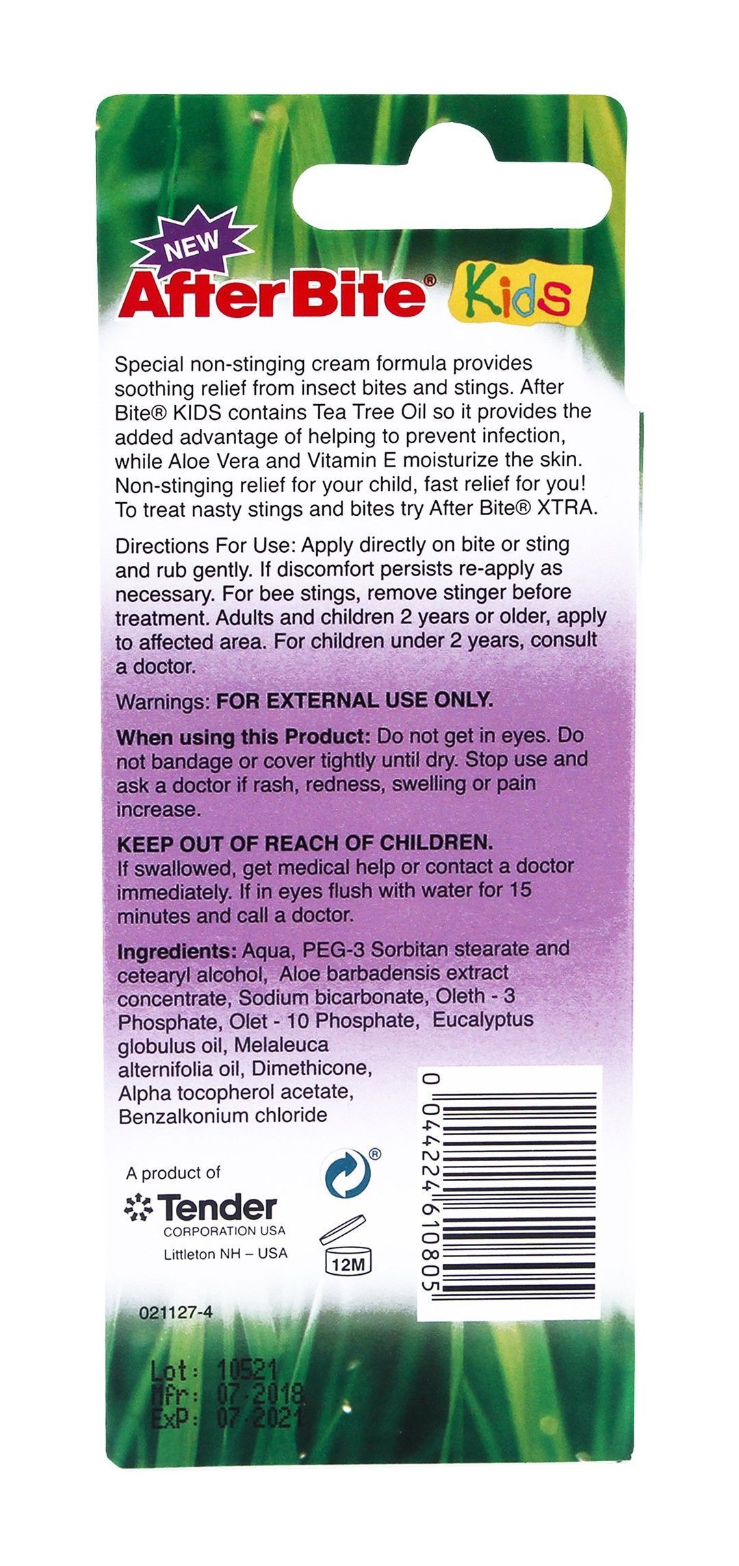 After Bite Kids Soothing Relief Cream, 20g - Makkah Pharmacy