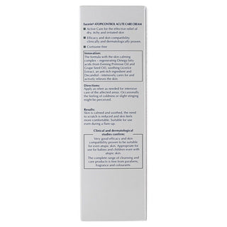 Eucerin Atopi Control Acute Care Cream with Skin Calming Complex, 40ml - Makkah Pharmacy