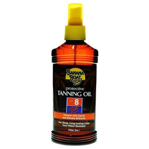 Banana Boat Spf8 Protective Tanning Oil 236Ml
