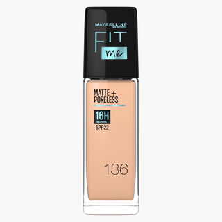 Maybelline Fit Me Foundation Mat Poreless Spf 136 - Makkah Pharmacy