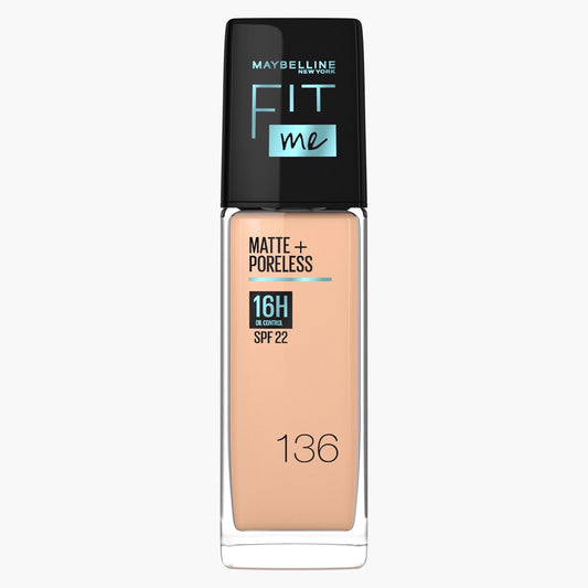 Maybelline Fit Me Foundation Mat Poreless Spf 136 - Makkah Pharmacy
