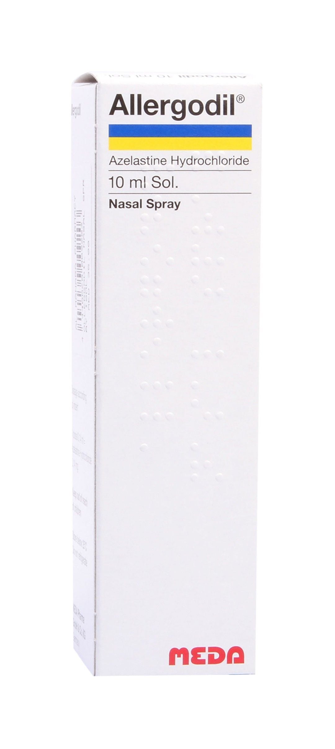 Allergodil 1mg/ml Azelastine Hydrochloride Nasal Spray, 10ml
