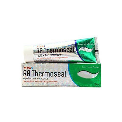 ICPA RA Thermoseal Rapid Action Toothpaste Fresh Mint Flavor for Sensitive Teeth, 100g
