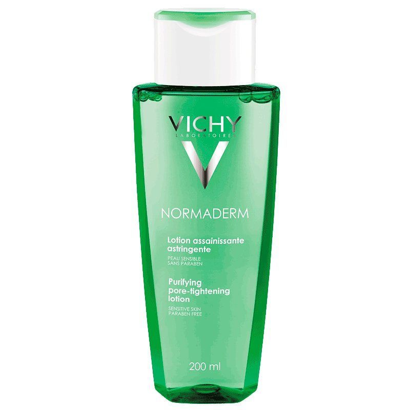 Vichy Normaderm Pore Tightening Toner for Oily/Acne Skin with Salicylic and Glycolic Ccid, 200ml - Makkah Pharmacy