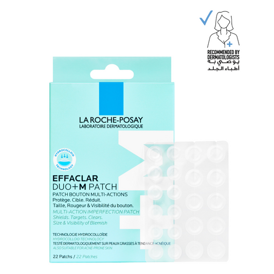 La Roche-Posay Effaclar Duo+M Pimple Patches For Blemish and Acne Prone-Skin, 22 Patches - Makkah Pharmacy
