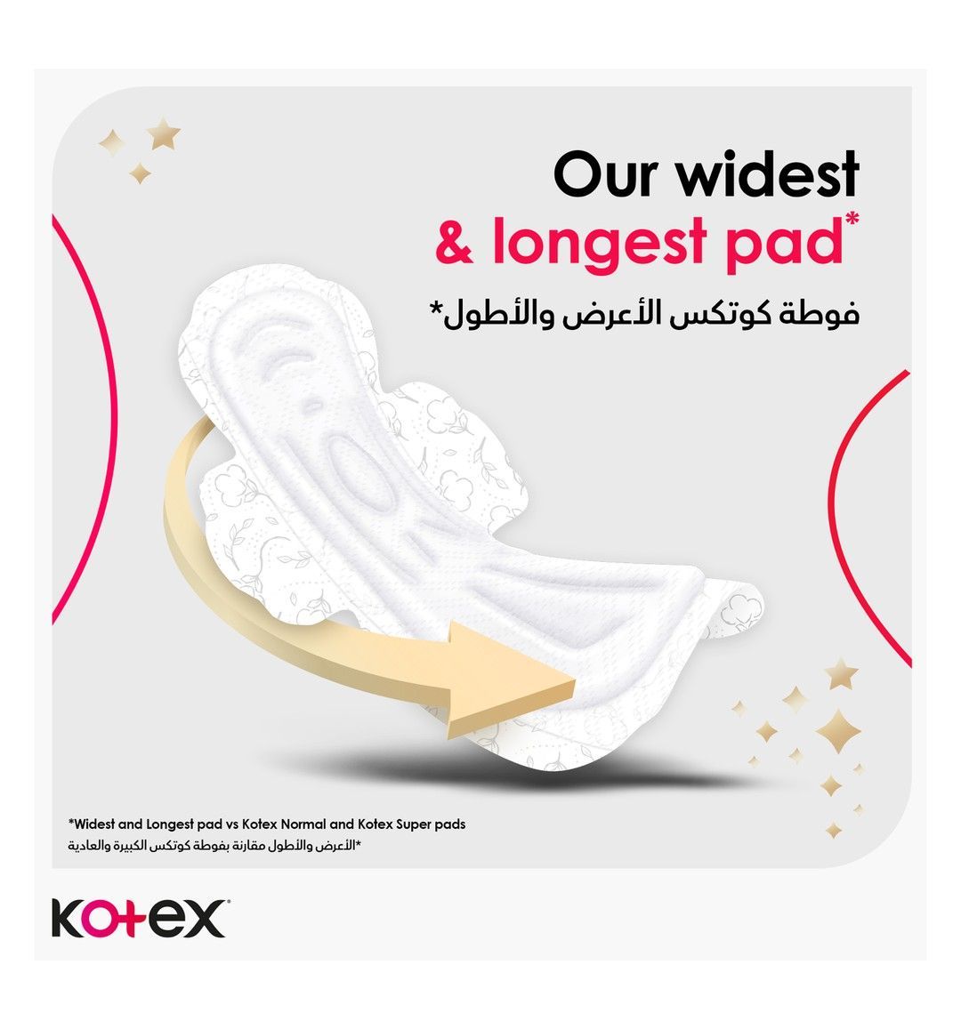 Kotex Maxi Protect Night Pads with Wings, 16 Pieces - Makkah Pharmacy