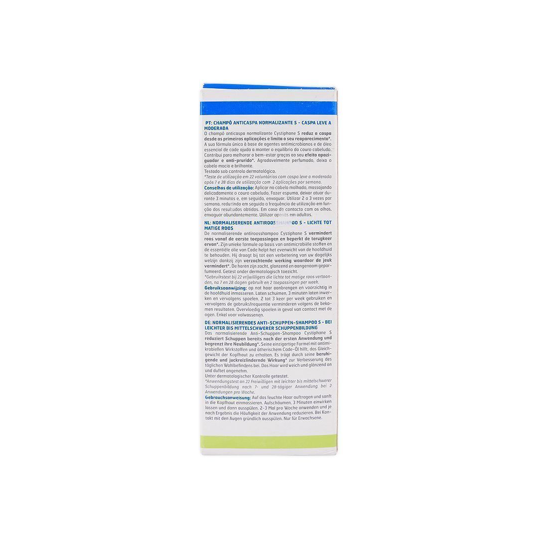 Biorga Cystiphane Normalizing Anti-Dandruff Shampoo, 200ml - Makkah Pharmacy