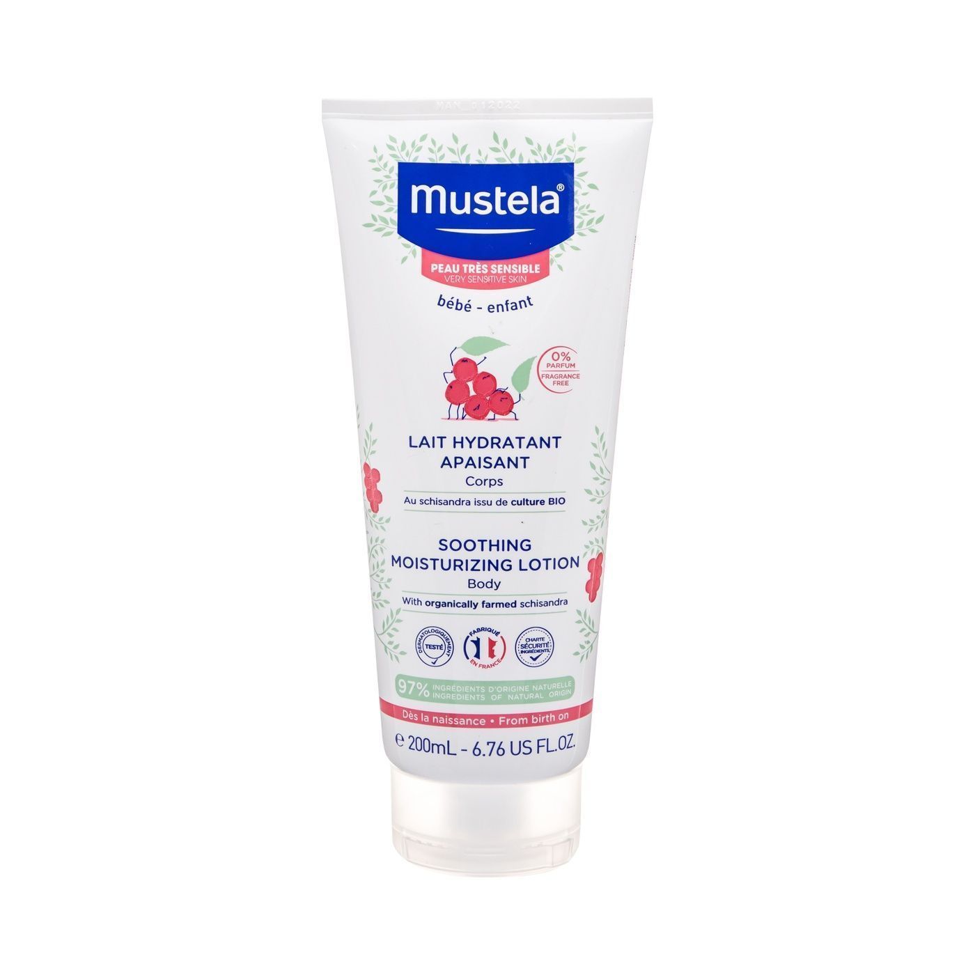 Mustela Soothing Moisturizing Lotion Body, 200ml - Makkah Pharmacy