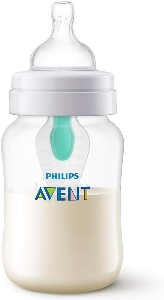 Philips Avent Anti-Colic Wide Neck Nursing Bottles (0+ Months), 2 Pieces - Makkah Pharmacy