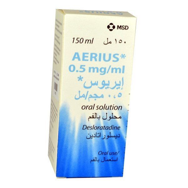 Aerius Syrup 150 ml