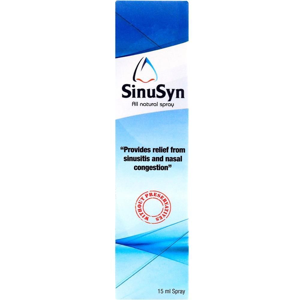 Synergy Sinusyn All Natural Nasal Spray 15 ML - Makkah Pharmacy