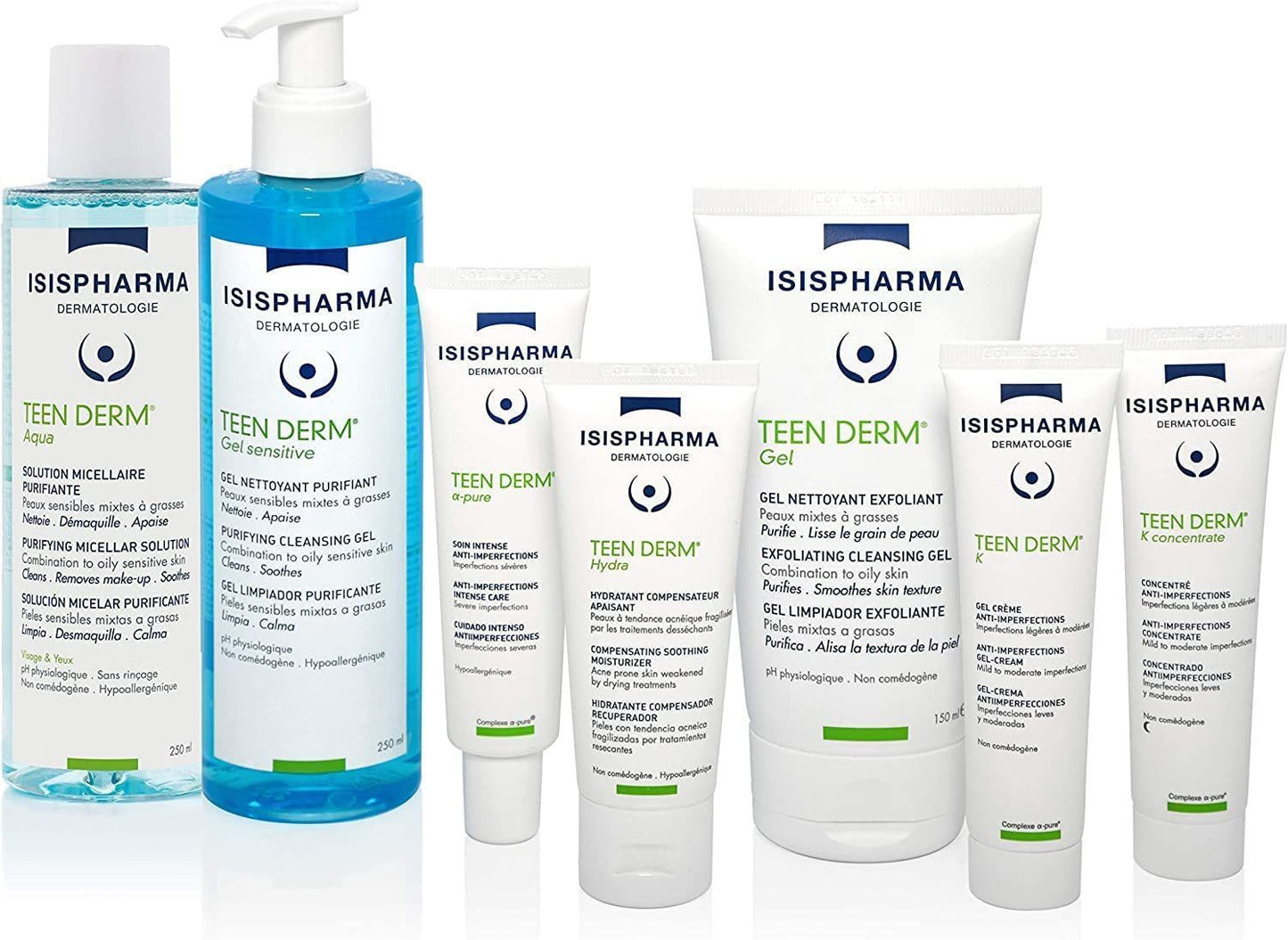 Isis Teen Derm A.Z +Teen Derm Gel Sensitive, 100ml - Makkah Pharmacy