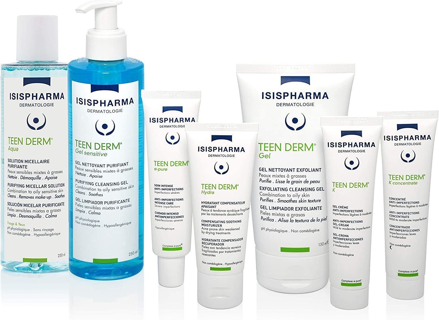 Isis Teen Derm A.Z +Teen Derm Gel Sensitive, 100ml - Makkah Pharmacy