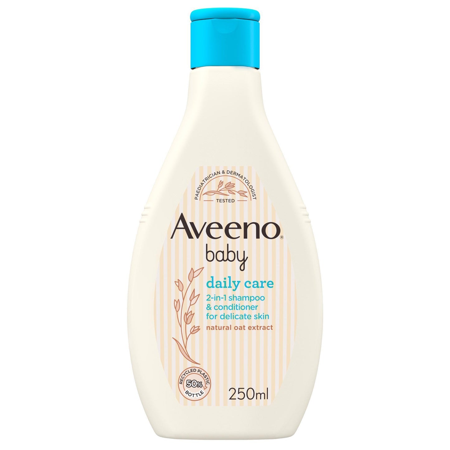 Aveeno Baby Daily Care 2-in1 Shampoo & Conditioner for Delicate Skin, 250ml - Makkah Pharmacy