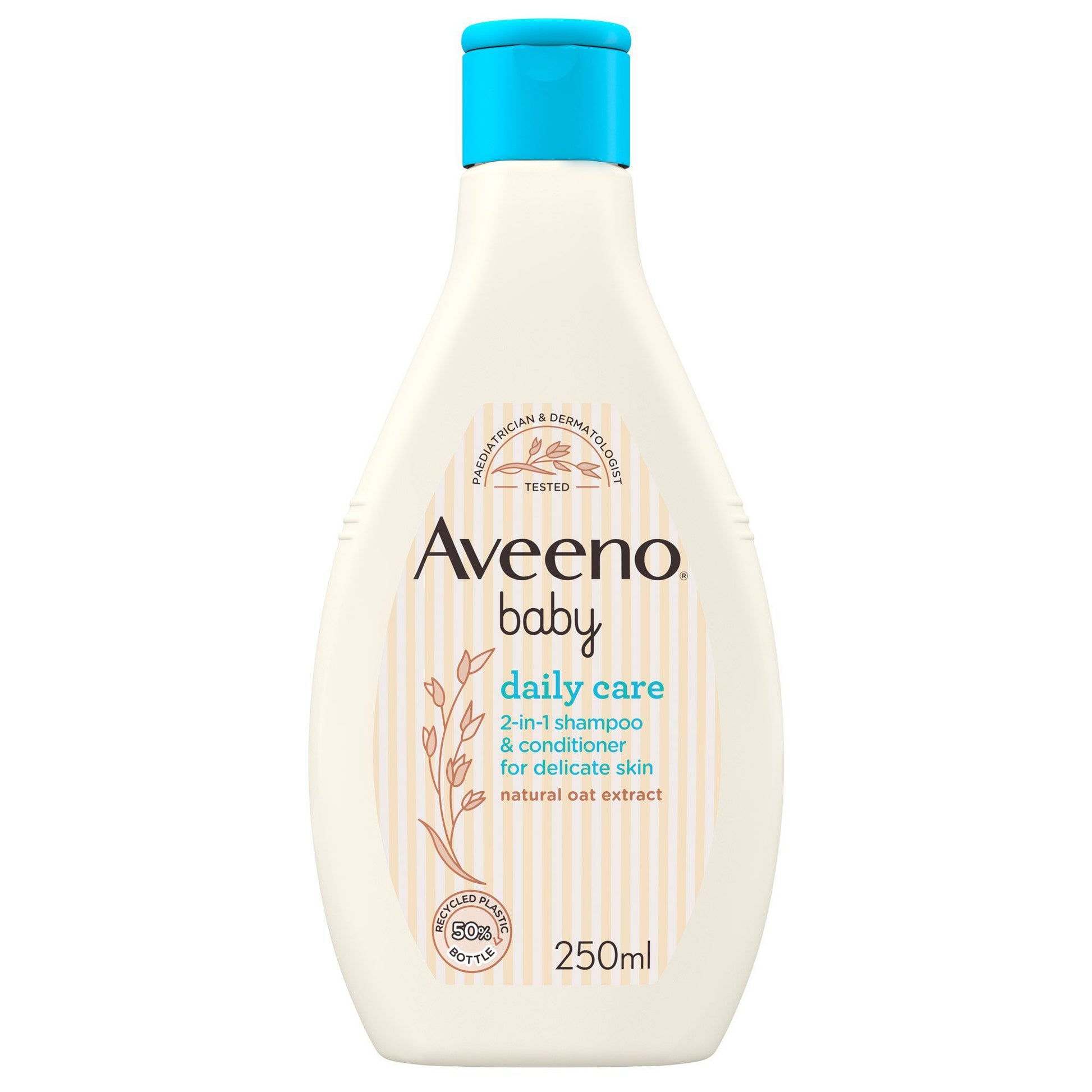 Aveeno Baby Daily Care 2-in1 Shampoo & Conditioner for Delicate Skin, 250ml - Makkah Pharmacy