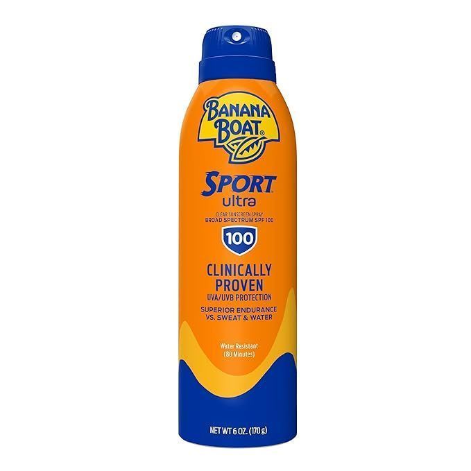 Banana Boat Sport Water-Resistant Sunscreen Spray SPF100, 170g - Makkah Pharmacy