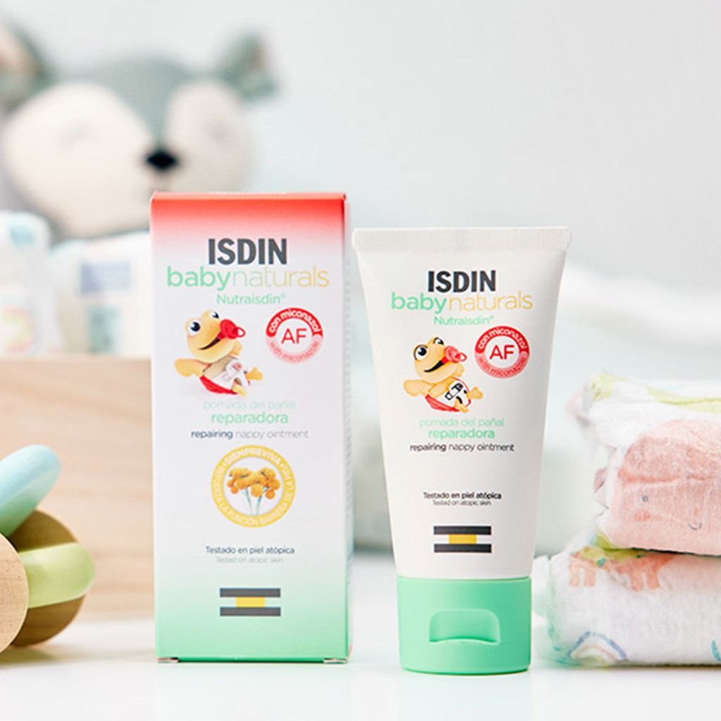 Isdin Babynaturals Repairing Diaper Ointment 50ml - Makkah Pharmacy