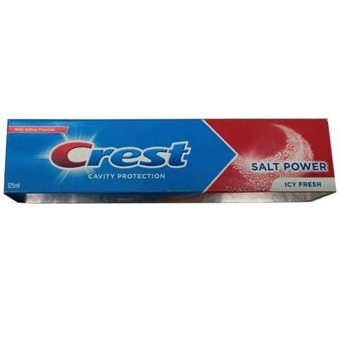 Crest Salt Power Icy Fresh Toothpaste 125Ml