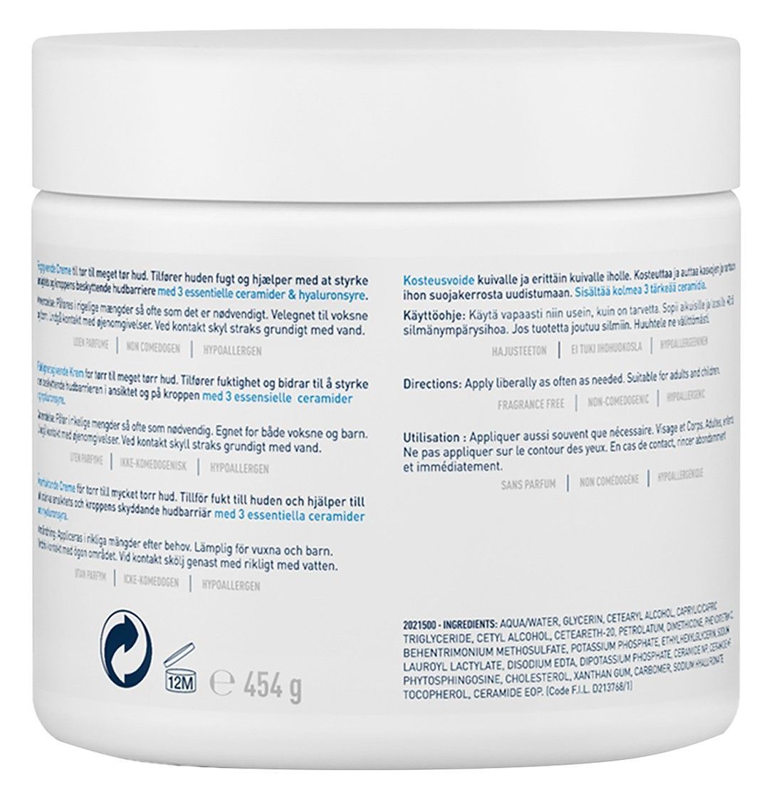 Cerave Moisturizing Cream Baume Hydrant, 454g - Makkah Pharmacy