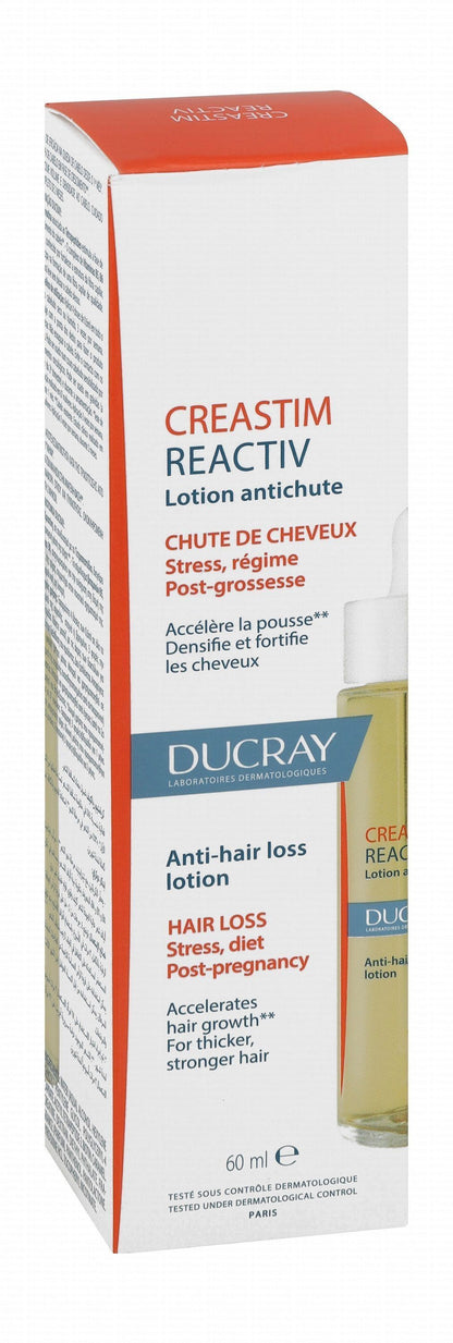 Ducray Creastim Reactiv Anti-Hair Loss Lotion, 60ml - Makkah Pharmacy